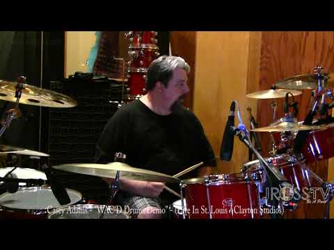James Ross @ Casey Adams - "WAC'D Drums Demo / Convo" - www.Jross-tv.com (St. Louis)