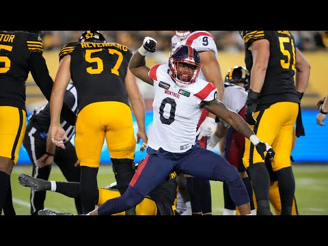 CFL 2023 Recap: Montreal @ Hamilton - week 9