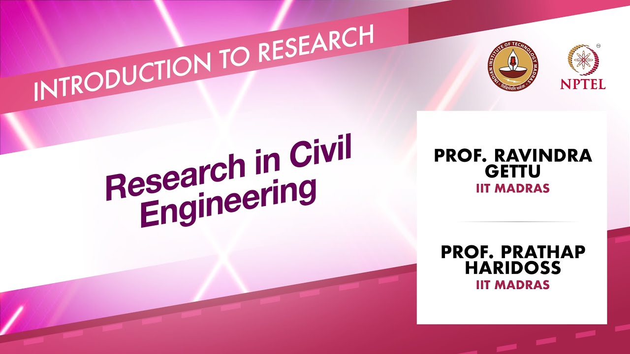Research in Civil Engineering