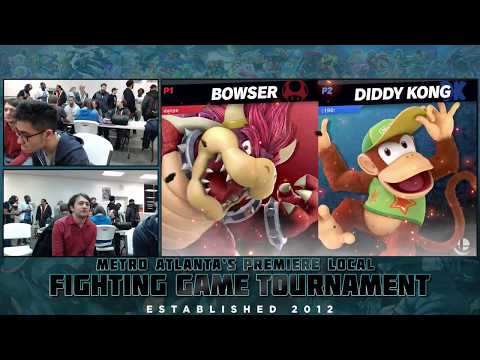 Smash Ultimate Tournament 1/12/19 - Kuma| Danye(Bowser) Vs Player-1(Diddy). - W. Round 4