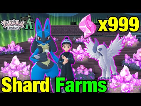BEST MEGA SHARD FARMING Locations in Pokemon Legends ZA