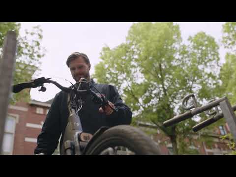 Voltano Equal E-bike Enkele Fietstas  25L - Donkergrijs - Laptopvak - Waterdicht