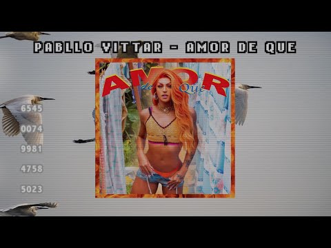 Pabllo Vittar - Amor de Que (Karaokê)