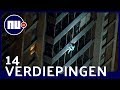 Amerikaan daalt veertien verdiepingen af van brandend gebouw | NU.nl