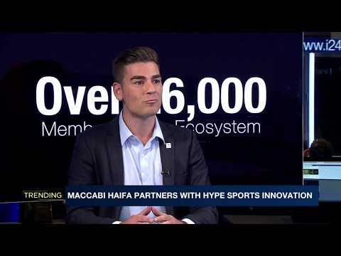 HYPE Maccabi Haifa FC SPIN Accelerator Launch on i24News! logo