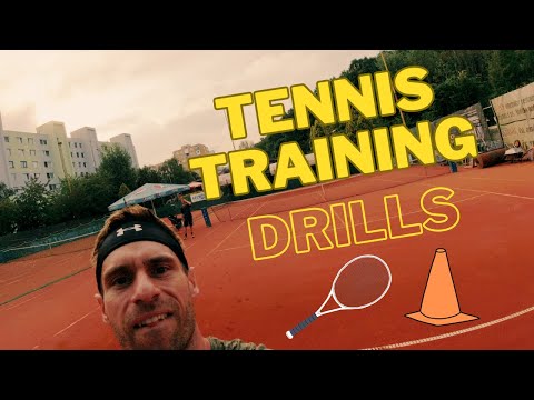 Intense Tennis Training & Funny Drills