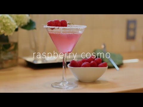 Raspberry Cosmo Drink Recipe