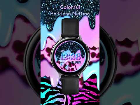 Colorful Pattern_Watchface Video