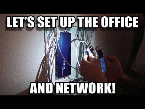 Office and Network Setup - More Moving Vlog