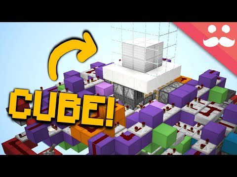 MINECRAFT CHALLENGE: The CUBE DOOR!