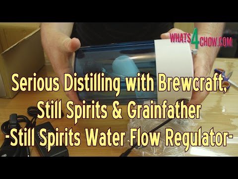 Serious Distilling with Brewcraft, Still Spirits & Grainfather - Still Spirits Water Flow Regulator