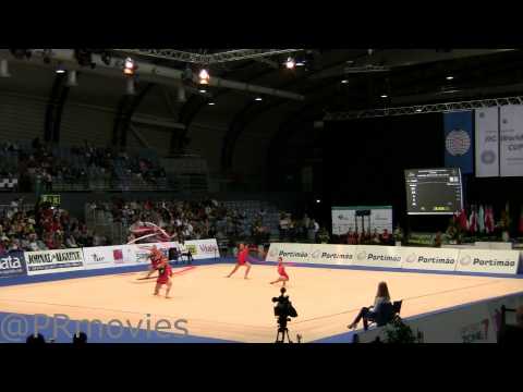 Bielorrússia (Belarus) - 3 Fitas e 2 Arcos (3 Ribbons and 2 Hoops) - Portimão World Cup 2011