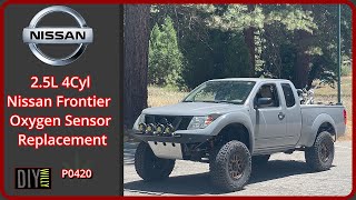 *P0420* 4 Cyl Nissan Frontier Oxygen Sensor Replace