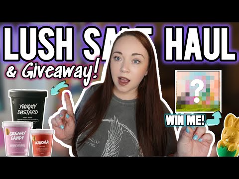 HUGE LUSH SALE HAUL & GIVEAWAY {INTERNATIONAL} [CLOSED]