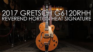 Video thumbnail for "Pick of the Day" - 2017 Gretsch G6120RHH Reverend Horton Heat Signature by Emerald City Guitars
