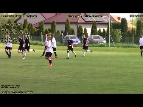 Sokół Sokolniki 4-3 KS Żupawa (4-3 Wierzgacz Paweł) 30.04.2023 / Klasa "B"