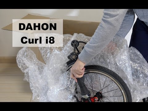 DAHON Curl i8 Limited Edition 35th Anniversary Folding Bike Unboxing