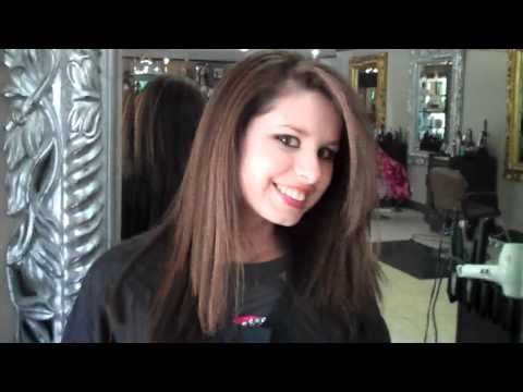 My Hair Makeover: Caramel Highlights & Layered Haircut