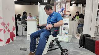 Roamate 3-in-1 Powered Travel Wheelchair - Mobility #ces2026 