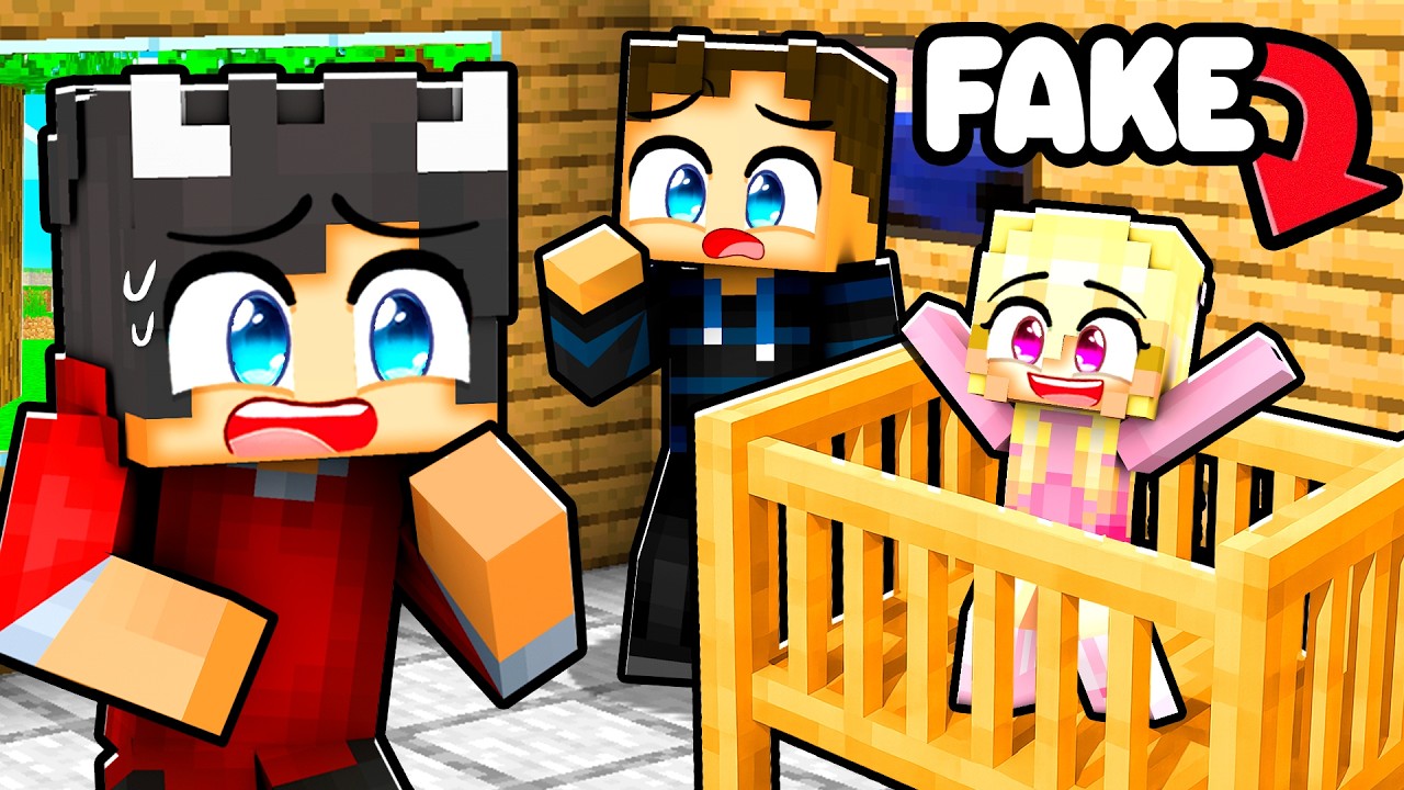 Jeg Får En FAKE BABY I Minecraft!
