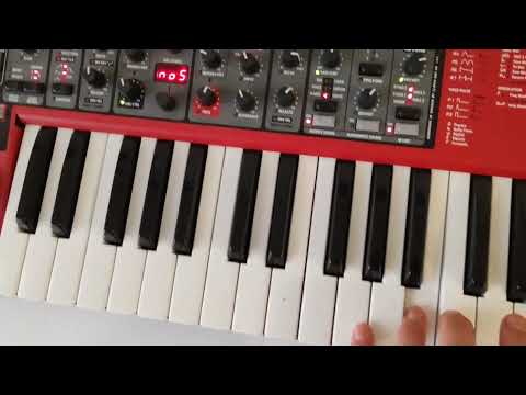The incredible Nord Lead A1 synthesiser