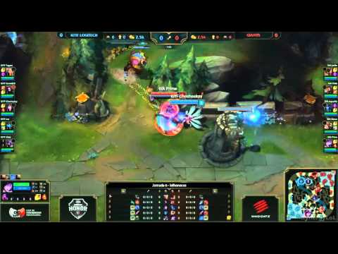 KIYF Spanish Team amazing level 1 strategy outplay - League of Legends
