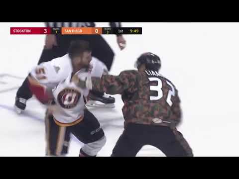 Tanner Glass vs Mike Liambas