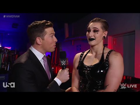 Rhea Ripley Backstage Interview