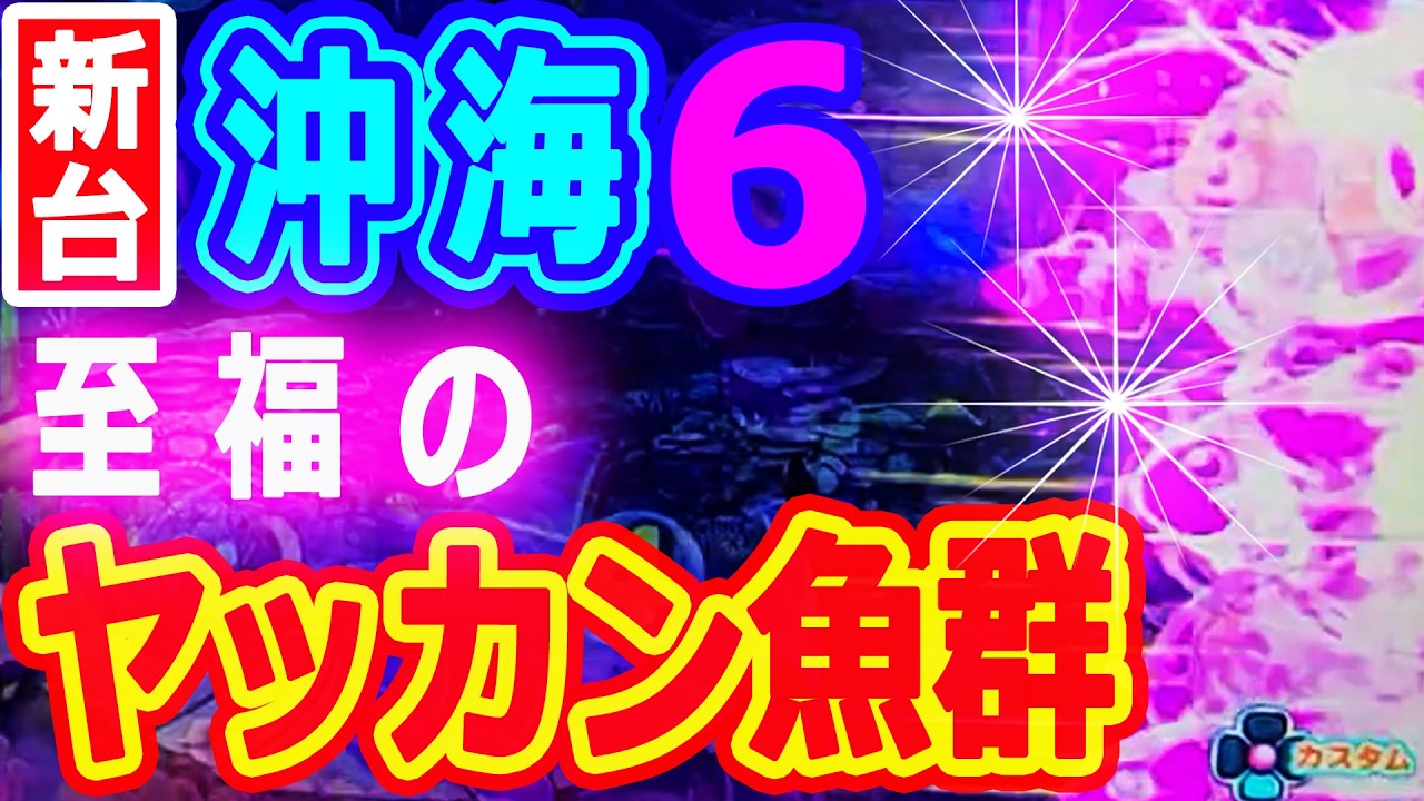 至福のヤッカン魚群♪♪♪『Pスーパー海物語IN沖縄6』