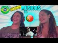 BRASILEIROS REAGINDO A MÚSICAS PORTUGUESAS 5 🎧🇵🇹