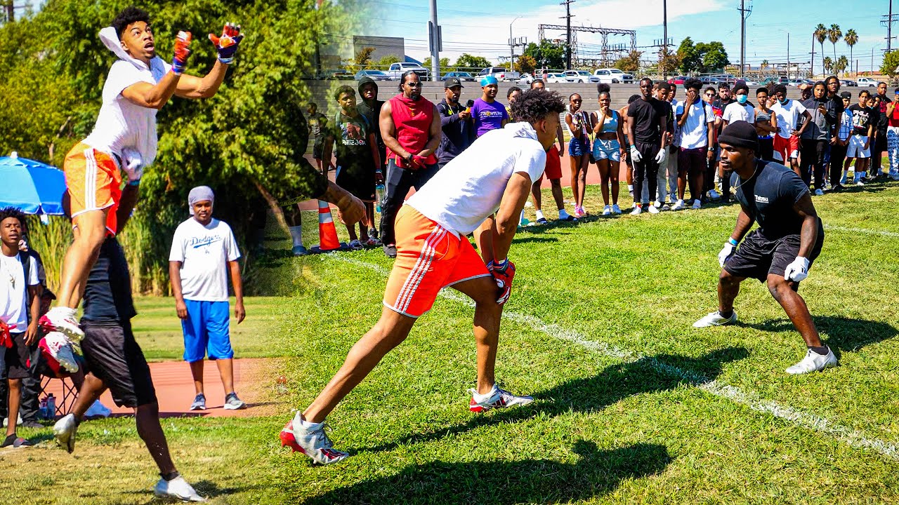 ANKLES WERE SNATCHED AND HEADS GOT TAPPED!! (INSANE 1ON1’S IN L.A. FOR $1000)