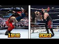 The Evolution of Kane Chokeslam! - WWE 2K23