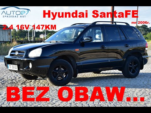 #AUTO27​ - SPRZEDANY- TEST - HYUNDAI SANTA FE I 2.4 16V 147KM. MR2006r. Zawsze BEZ OBAW.