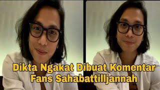 Live Dikta Ngakak Di buat Fans #sahabattilljannah