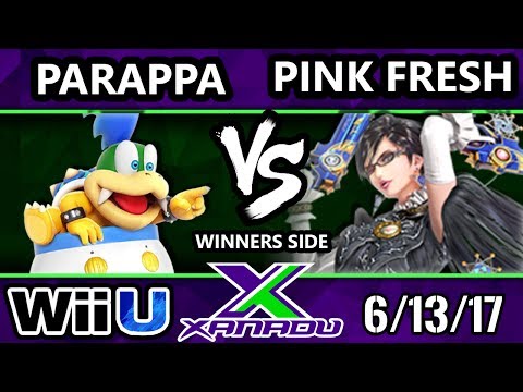 S@X 206 - Parappa (Bowser Jr.) Vs. VGBc|Pink Fresh (Bayonetta) - SSB4 Tournament - Smash for Wii U.