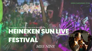 BASTO - Gregory's Theme (Miss Nine Remix) I MISS NINE | Heineken Sun Live Festival Tenerife