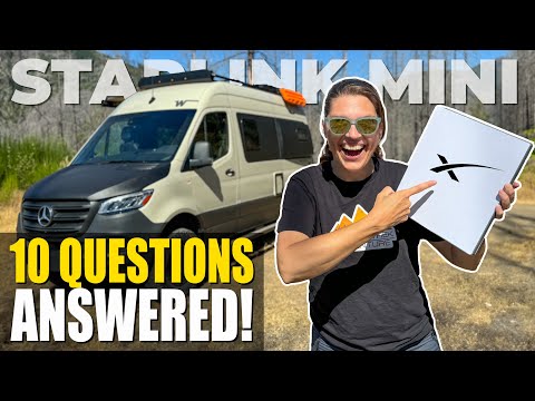 STARLINK MINI Explained: Essential Info for VAN LIFE and TRAVEL
