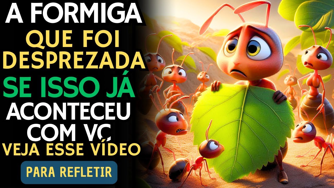 Ana a Formiga Desprezada - A Resiliencia pode Acalmar Tempestades