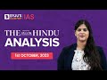 The Hindu Newspaper Analysis 1 October 2023 Current Affairs Today UPSC Editorial Analysis