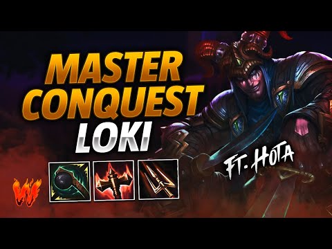 LOKI, SE INTENTA EL CARRO ft. Hota - Warchi - Smite Master Conquest