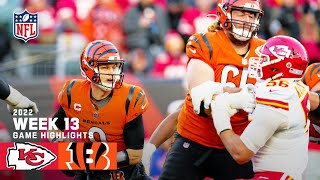 Kansas City Chiefs vs. Cincinnati Bengals | 2022 Week 13 Game Highlights by NFL