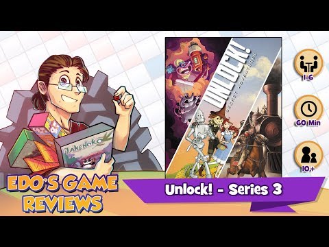 Edo's Unlock! Series 3 Review