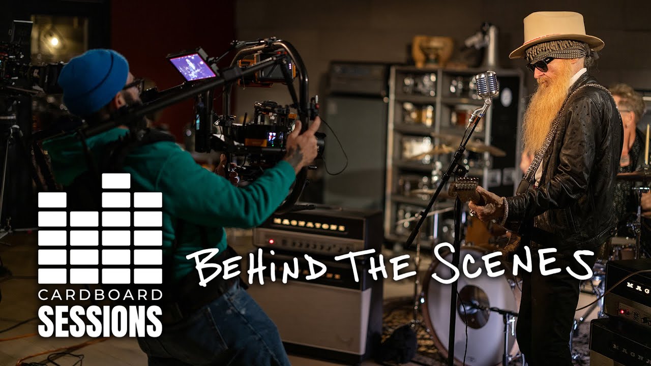 Billy F Gibbons & Matt Sorum on Cardboard Sessions