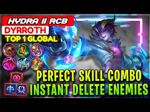 Perfect Skill Combo, Instant Delete Enemies⭐ HYDRA ll RCB ⭐ Mobile Legends