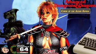 CURSE OF THE AZURE BONDS – Commodore 64 (1989) | Classic AD&D Gold Box RPG Sequel Adventure