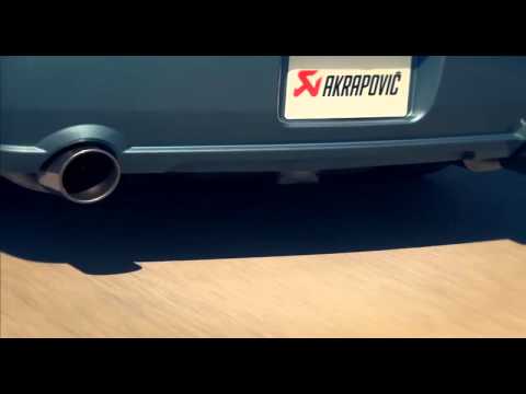 Ford Mustang GT with Akrapovic performance exhaust