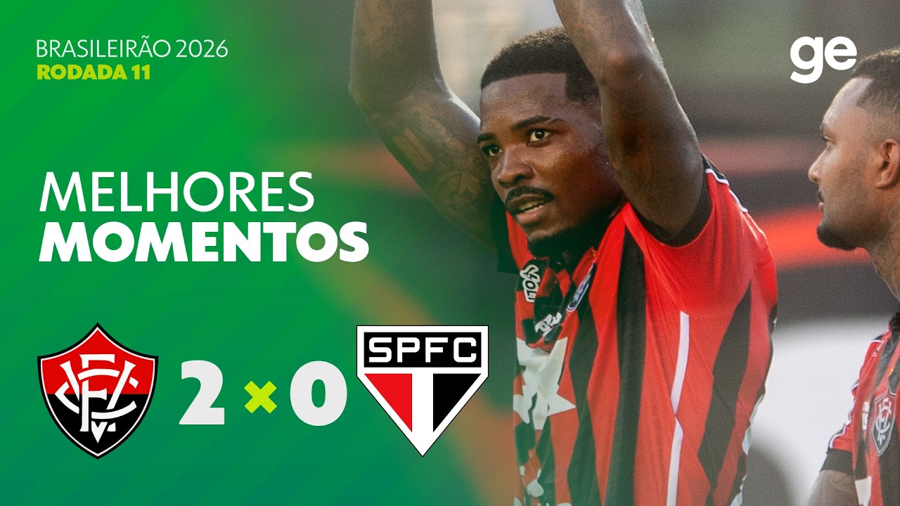 Vitória vs São Paulo Highlights