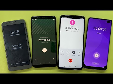 Incoming Call & Alarm Clock & Timer on/ Honor 9Lite vs Redmi note 9S vs One Plus 5T vs Galaxy S10+