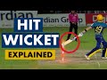 hit wicket in cricket explained know cricket better series