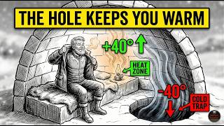 Igloo Myths Debunked:The True Physics of Spiral Construction And Cold Sinks